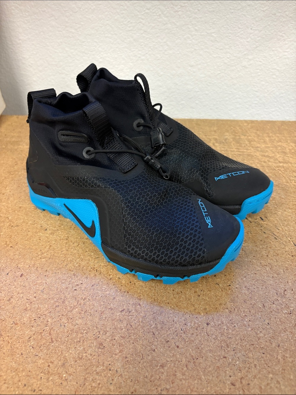 Nike Metcon X SF Black Current Blue CrossFit Trainer BQ3123-040 Shoes size 5
